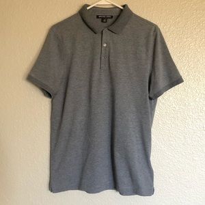 Men’s Michael Kors Gray Polo Shirt Medium